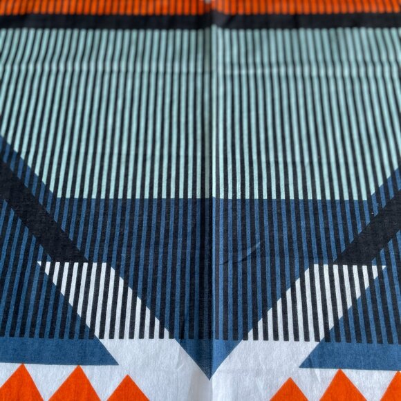 Fendi Cotton Geometric Scarf 41" x 40" - Picture 10 of 14